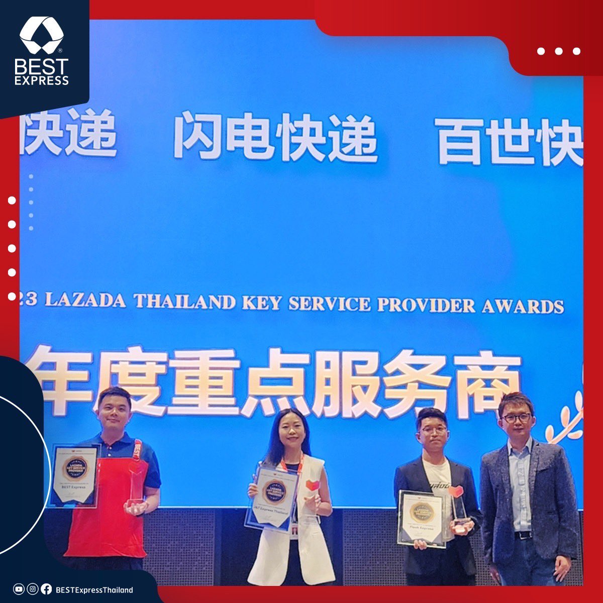 BEST Express Thailand tweet media