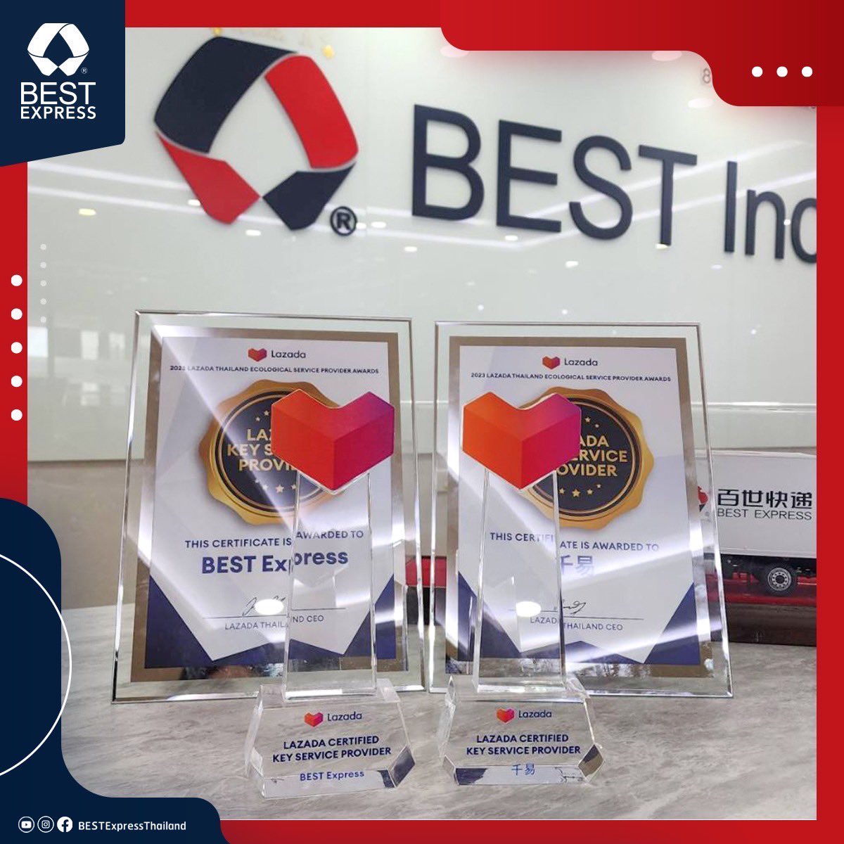 BEST Express Thailand tweet media