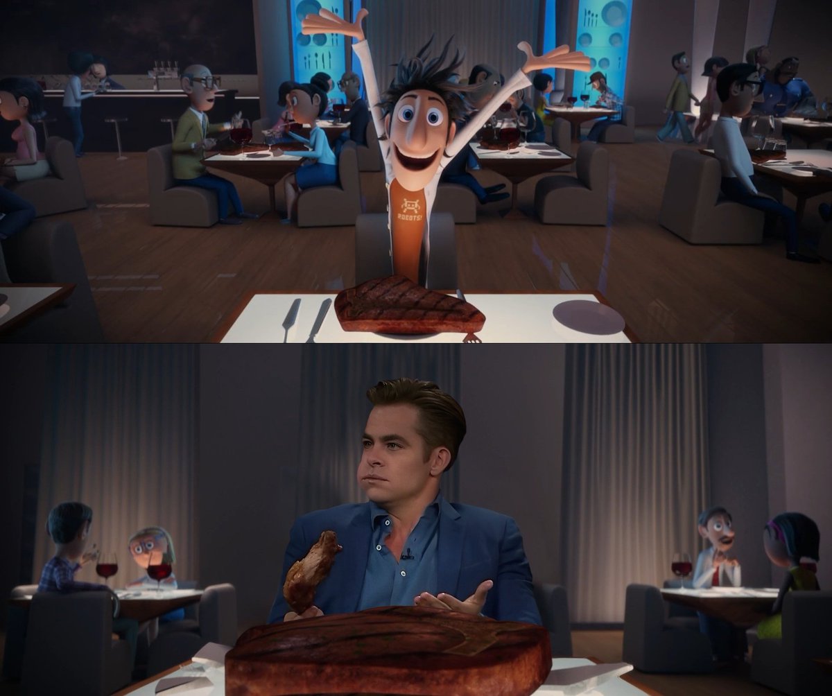 pinewithturkey's tweet photo. #CloudyWithAChanceOfMeatballs https://t.co/Up29CgDPgT