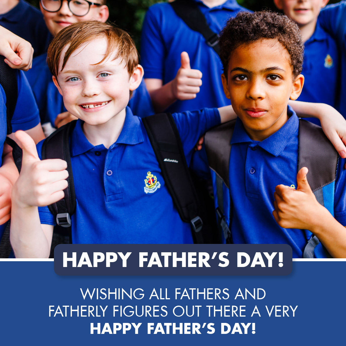 Today we wish all of the fathers and fatherly figures out there a very happy Father's Day! #BoysBrigade #LifeToTheFull #FathersDay