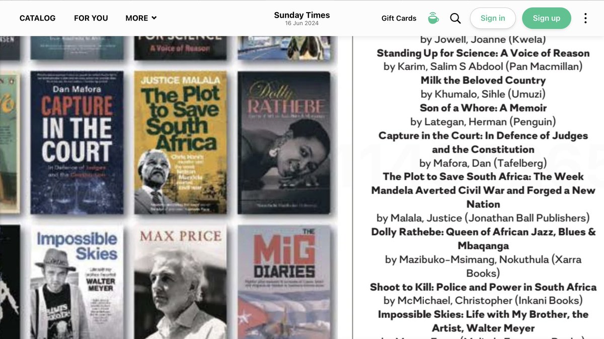 dansmywholename's tweet image. My book, Capture in the Court, has been longlisted for the Sunday Times Literary Awards (Non-fiction Prize). Feels surreal. 🤩🥹 thanks to my publisher @khanyisile without whom the book would not have seen the light of day; and to all who’ve bought or recommended it to others! ♥️
