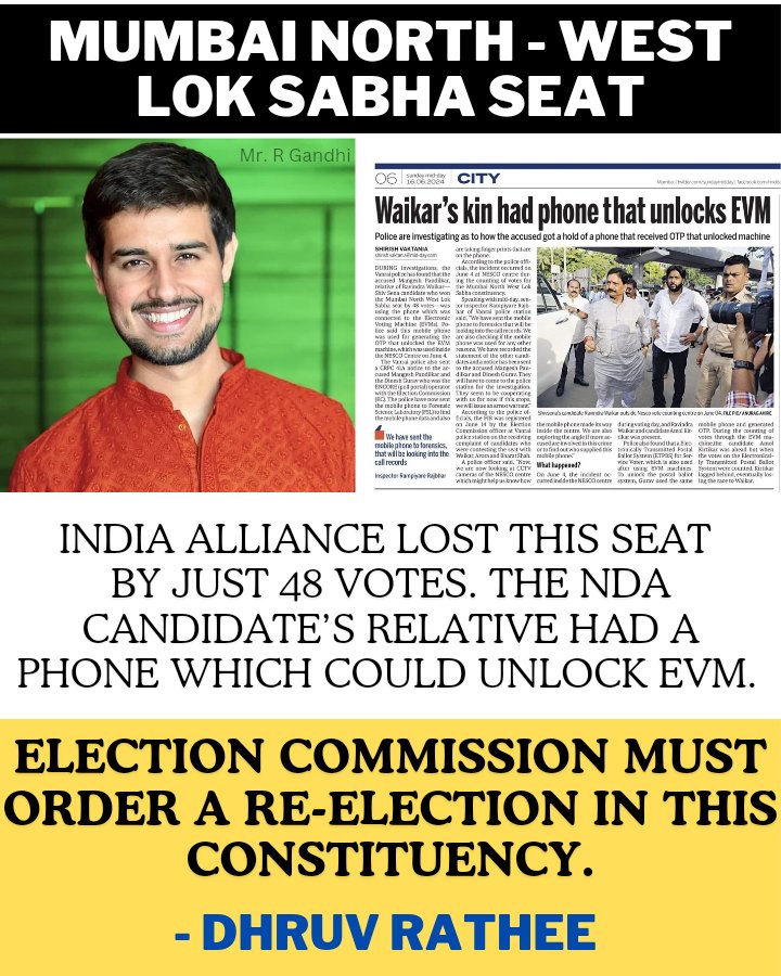 Mr_RGandhi's tweet photo. Well Said Dhruv Rathee 🔥 https://t.co/Y5v5XAKV2T