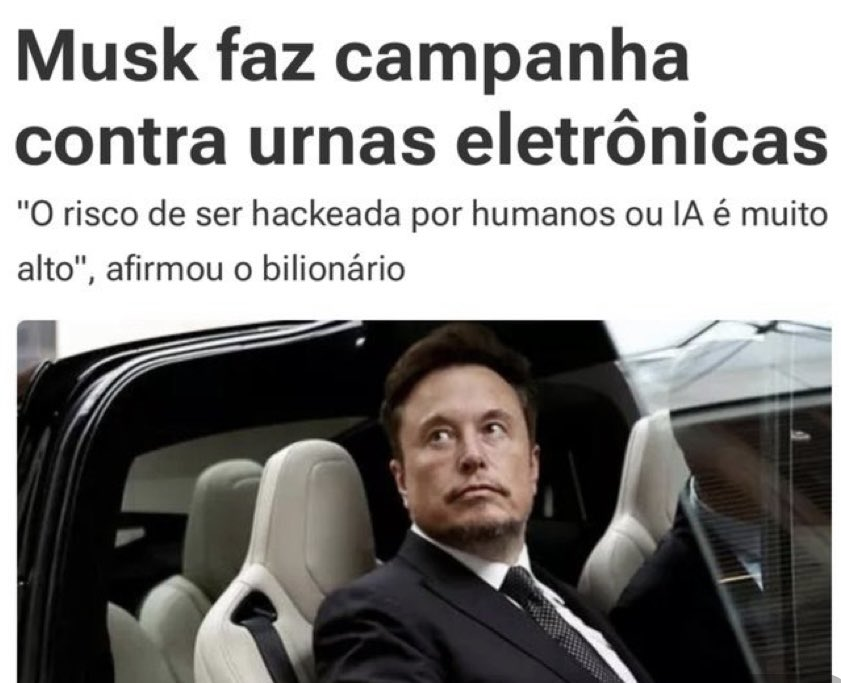 Quero meu voto impresso e depositado na urna.
Contagem manual.
Conferência com o resultado eletrônico.
Havendo divergência, ANULAÇÃO das eleições.
Ninguém da esquerda conseguirá se eleger.
Quero ver o 5TF reagir...