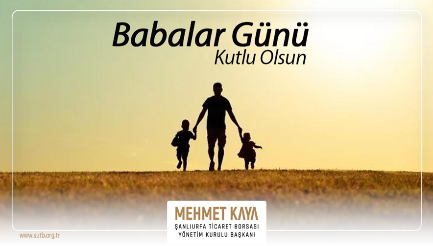 Evlat babaya güneş, baba evlada gölgedir. Tüm babaların bu özel gününü kutluyor, bu vesileyle başta Şahadete eren babalarımız ve Rahmeti Rahmana kavuşmuş babam Süleyman Kaya’yı rahmetle anıyorum.
