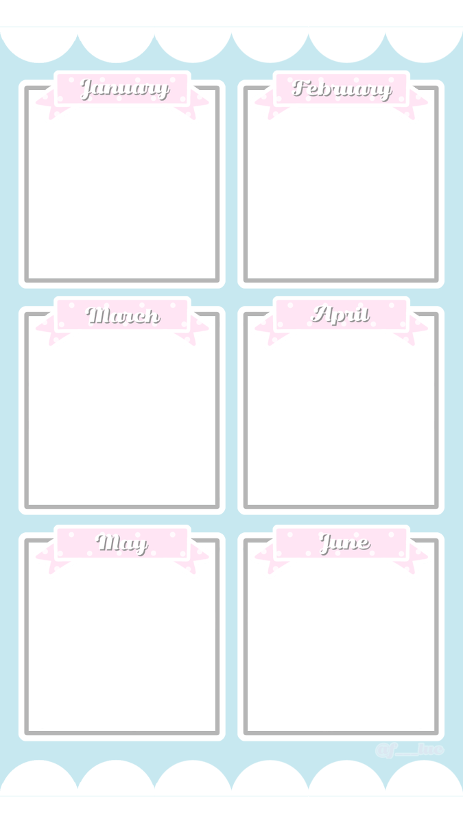 ⭐️ 上半期まとめ【1月〜6月】
16:9 ストーリー用フレーム🎀

#スタンプのあ