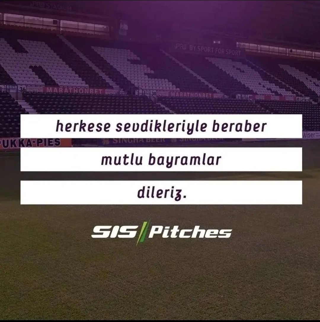 Herkese sevdikleriyle beraber mutlu bayramlar dileriz.🎉
.
#sispitchesee #sispitches #futbol