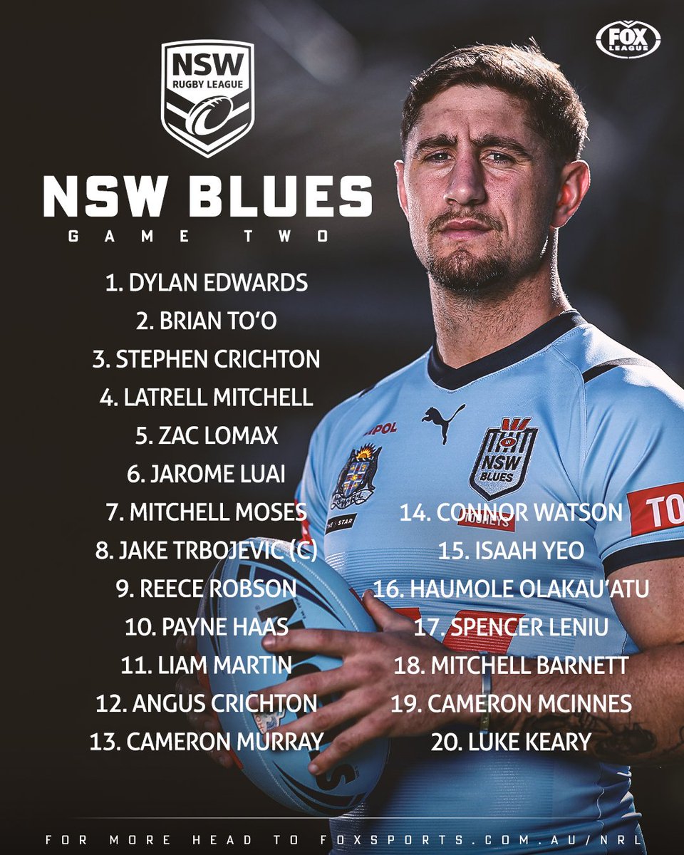 Fox League tweet media