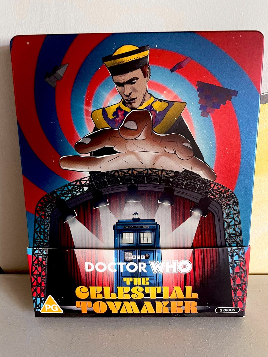 GF97Youtuber's tweet photo. “Make your last move, Doctor. Make your last move” 🤡🃏🎭
#DoctorWho #TheCelestialToymaker #Animation #Steelbook https://t.co/ssma4zQSkr