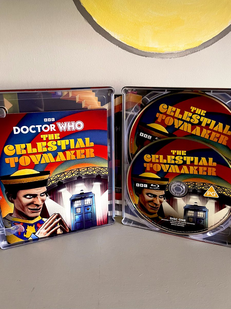 GF97Youtuber's tweet photo. “Make your last move, Doctor. Make your last move” 🤡🃏🎭
#DoctorWho #TheCelestialToymaker #Animation #Steelbook https://t.co/ssma4zQSkr