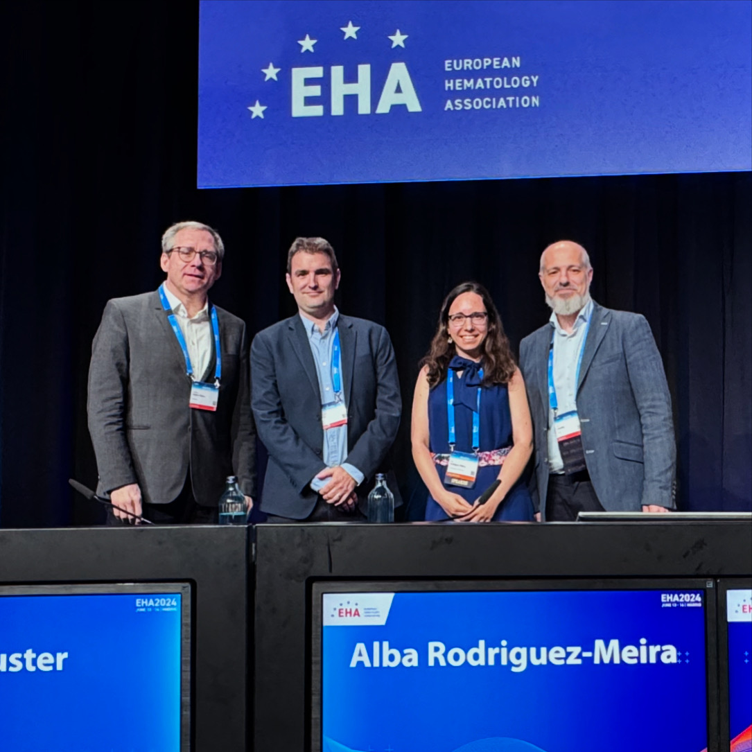 Alba Meira (@albarmeira) on Twitter photo And that's a wrap for #EHA2024 in beautiful Madrid! Honoured to have shared the SWG session with <a href="/LabTidow/">Müller-Tidow Lab</a> <a href="/josejfuster/">José Javier Fuster</a>, and thank you <a href="/DrRaulCordoba/">Raul Cordoba, MD, PhD</a> for the invitation! It’s always great to come back home to share my science And that's a wrap for #EHA2024 in beautiful Madrid! Honoured to have shared the SWG session with <a href="/LabTidow/">Müller-Tidow Lab</a> <a href="/josejfuster/">José Javier Fuster</a>, and thank you <a href="/DrRaulCordoba/">Raul Cordoba, MD, PhD</a> for the invitation! It’s always great to come back home to share my science