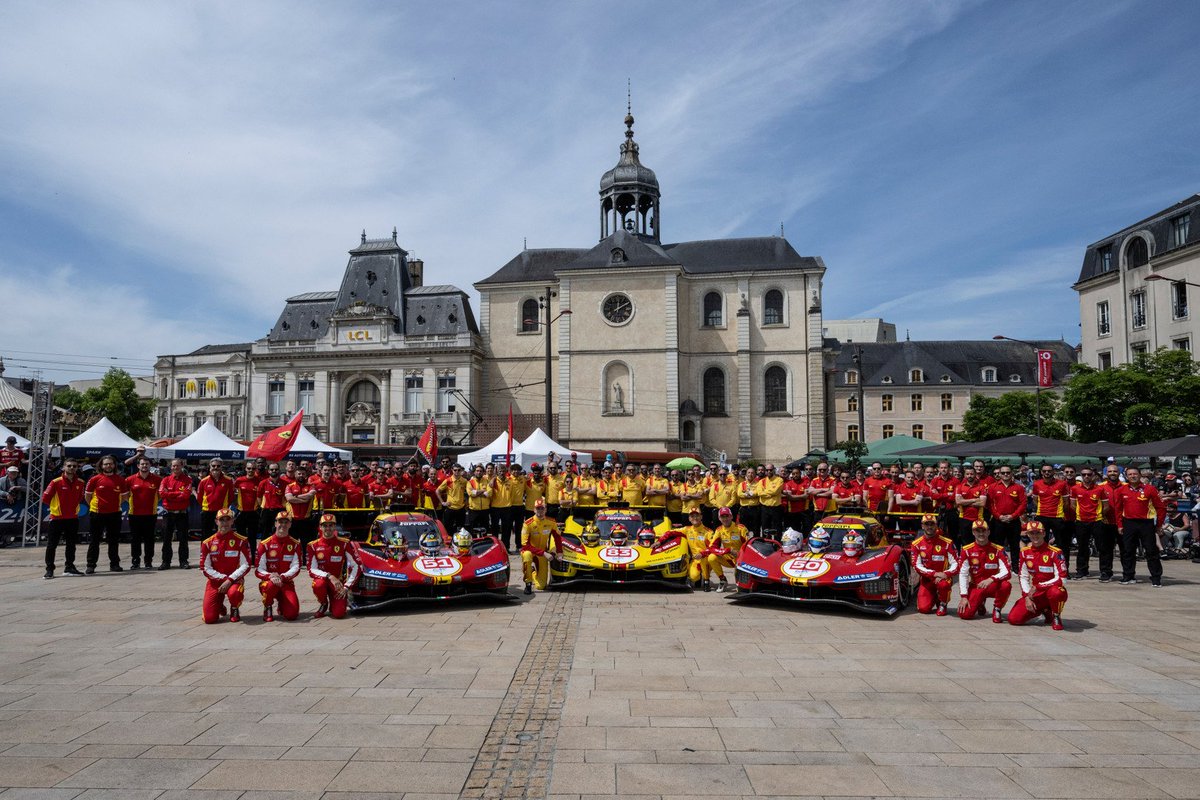 FerrariF1FRA's tweet image. 🔴 FERRARI REMPORTE LES 24 HEURES DU MANS !!!

EXCEPTIONNELLE COURSE DE L'ÉQUIPE AVEC UN DOUBLE PODIUM ET UN BACK TO BACK APRÈS LA VICTOIRE DE L'ANNÉE DERNIÈRE.

FORZA FERRARI SEMPRE ! 🇮🇹