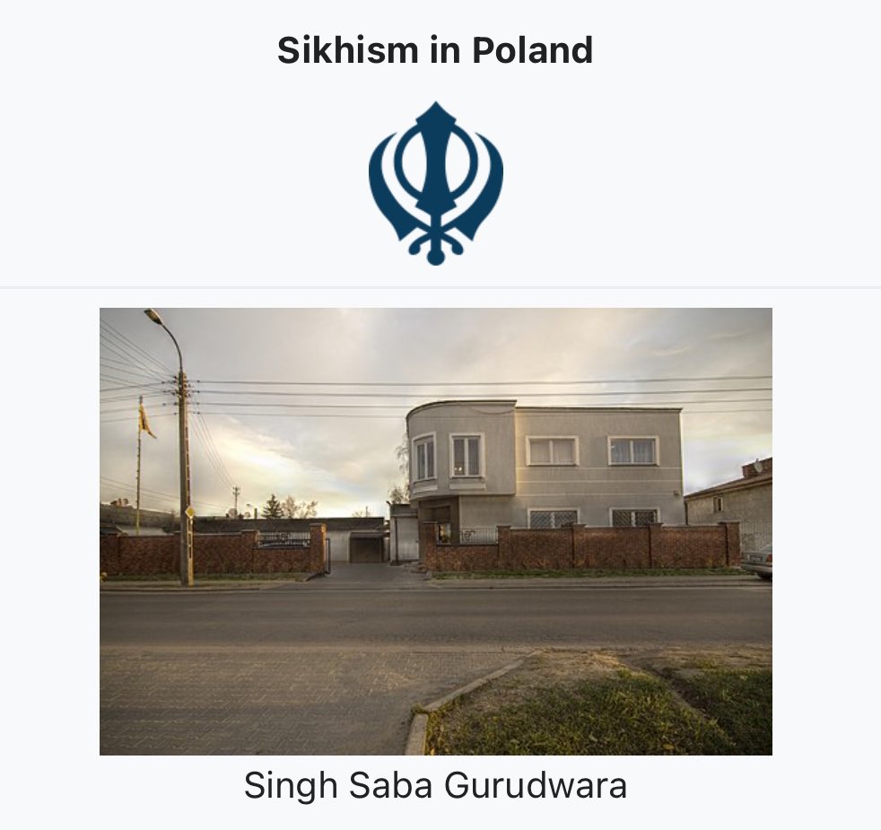 RS (@sirpentapotamia) on Twitter photo This gurudwara may be the most quintessentially Polish building ever This gurudwara may be the most quintessentially Polish building ever