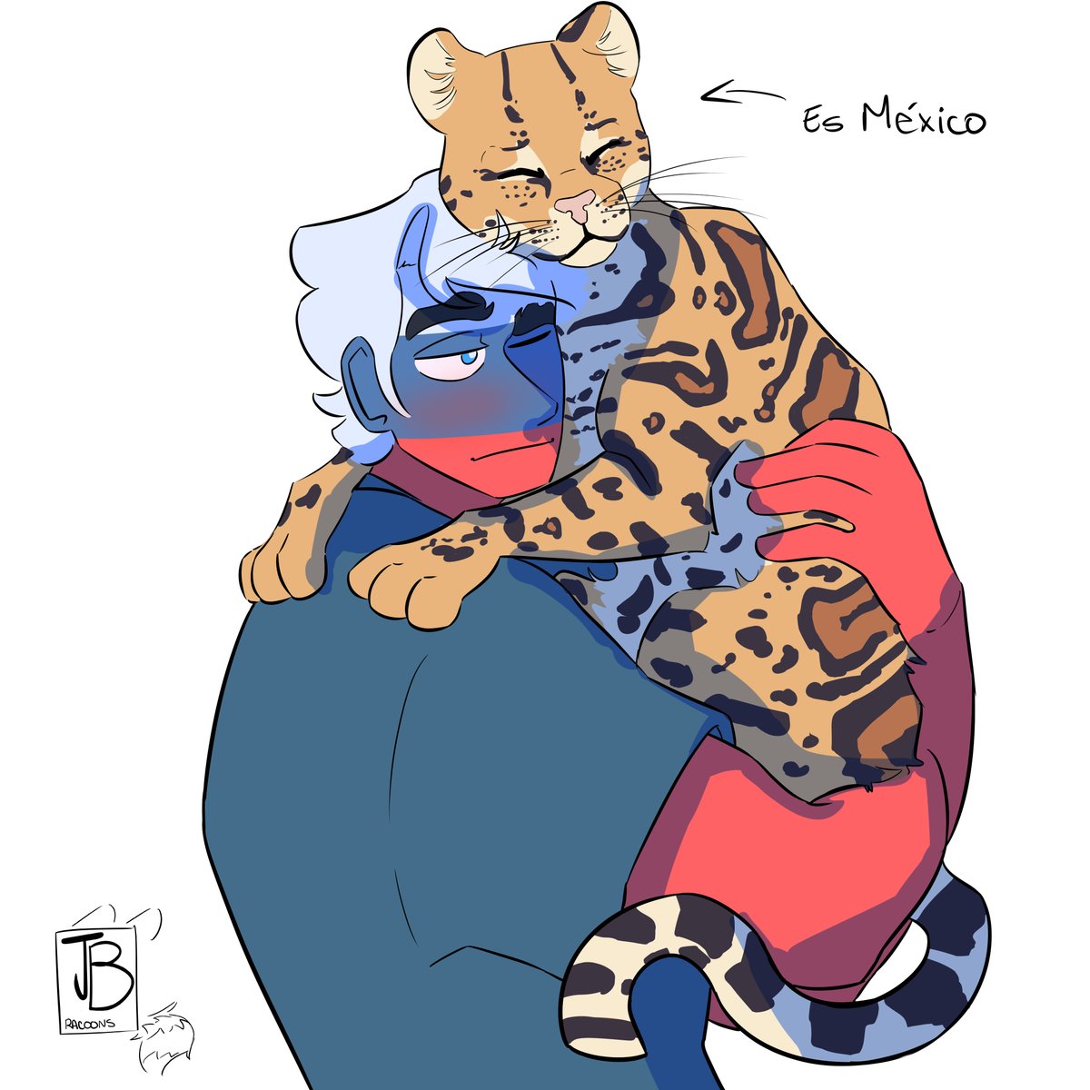 racoonsJBarts's tweet photo. 🐯❤️ volviendo ala programación habitual :v
#countryhumans #countryhumansrussia #countryhumansmexico #rusmex https://t.co/LMJFzJSzRR