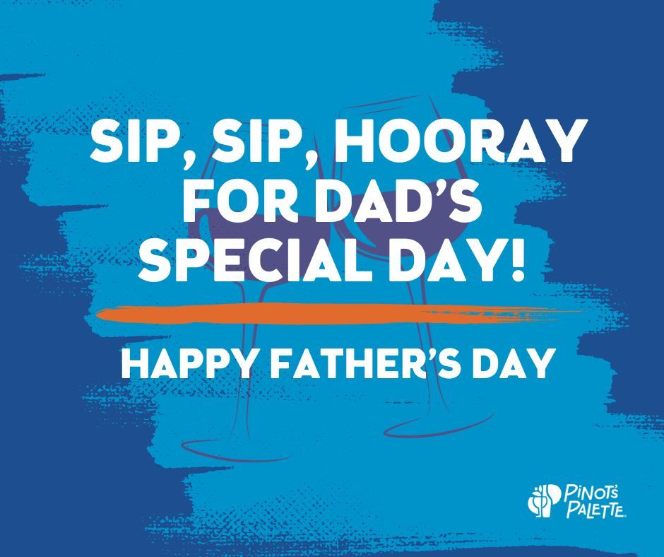 🍷🎨 Let's toast to creativity and quality time together. Happy Father's Day!