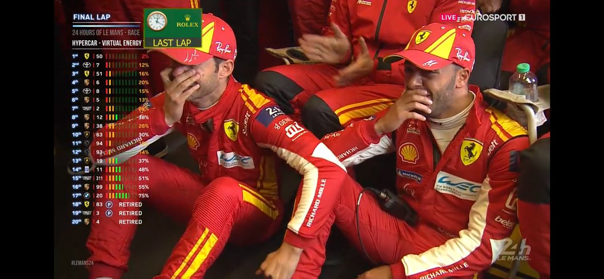 🏁 E’ storia la Ferrari 499P vince per l’undicesima volta la 24h di Le Mans #WEC #LeMans #Ferrari