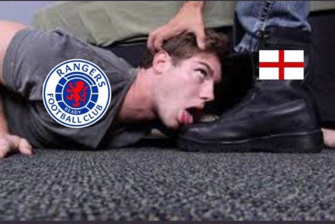 Rangers fans all set for tonight #EURO2024