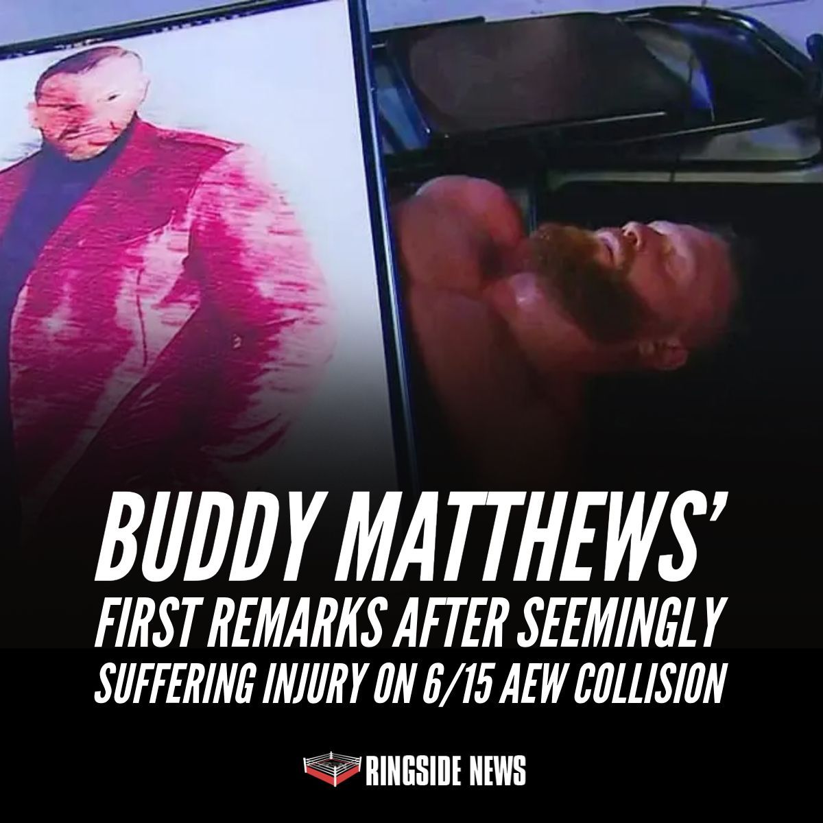ringsidenews_'s tweet photo. Do you think we see the return of #BuddyMathews in #WWE in the near future? https://t.co/pG49RW9yca https://t.co/rc1S2cE3pY