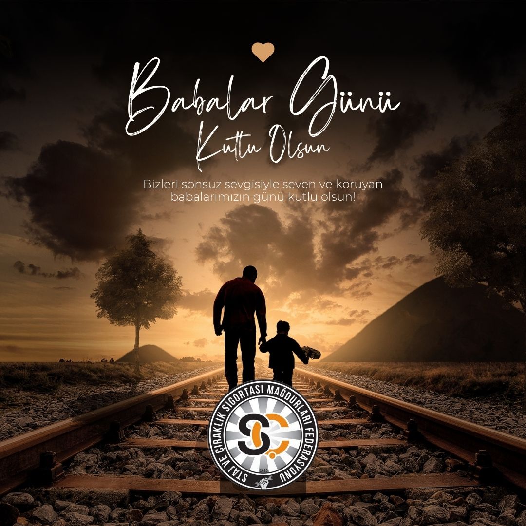 Vatan ve millet uğruna canını hiçe sayan şehit ve gazilerimizin babaları başta olmak üzere tüm babalarımızın "Babalar Günü" kutlu olsun.  
Aramızdan ayrılanların mekanları cennet olsun.

Babalar Günü 
3308Mağduruna Bayram Gelmiyor #StajÇıraklıkSigortasıSgkBaşlangıcıOlsun