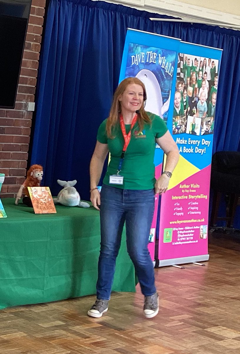 sbps_badgers's tweet photo. #sbpsReading We had an amazing time at Stamford Bridge Primary School with children’s author Fay Evans! Everyone enjoyed joining in as she retold her stories. Fred the Fire-Sneezing Dragon was certainly a whole school favourite! https://t.co/FeLGxWFGkC