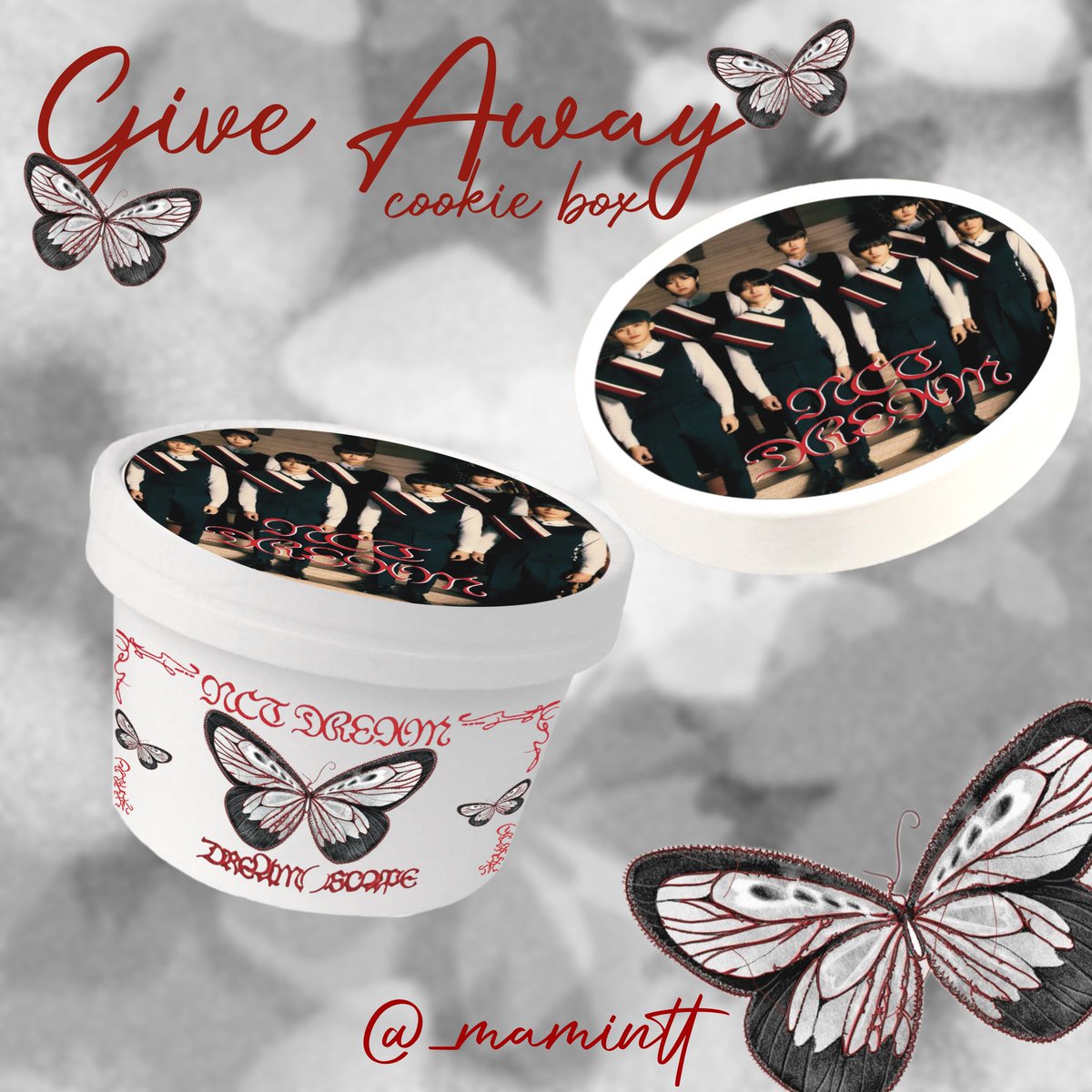 _mamintt's tweet photo. 𓇼𓂂𓏸 Pls kindly retweet   ྀིꔛ
           (1 ea / 1 Person)

♡ Giveaway Cookies box ⊹﹆
            ⌗ only 50 set ⌗
 
✦ Date : 23 June 2024
✦ Time : TBA
✦  Location : Rajamangala stadium

#THEDREAMSHOW3_in_BKK #NCTDREAM_THEDREAMSHOW3_in_BKK https://t.co/ILzFHHRwdx