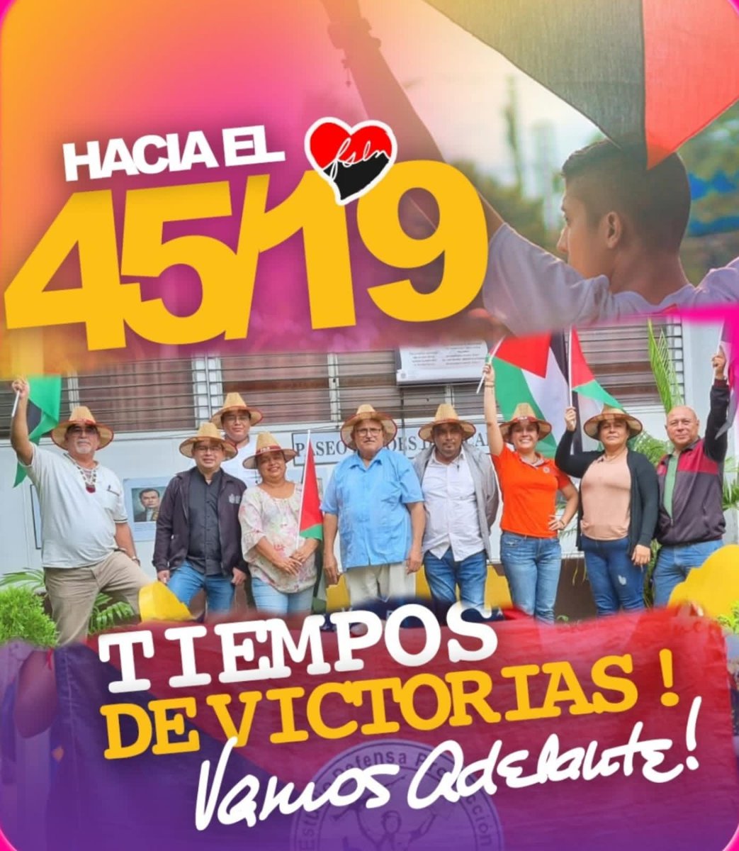 #SomosUNAN 
#CaminamosHaciaNuevasVictorias
#TodosJuntosAlVapor
#ManaguaSandinista 

Caminando y celebrando las nuevas Victorias