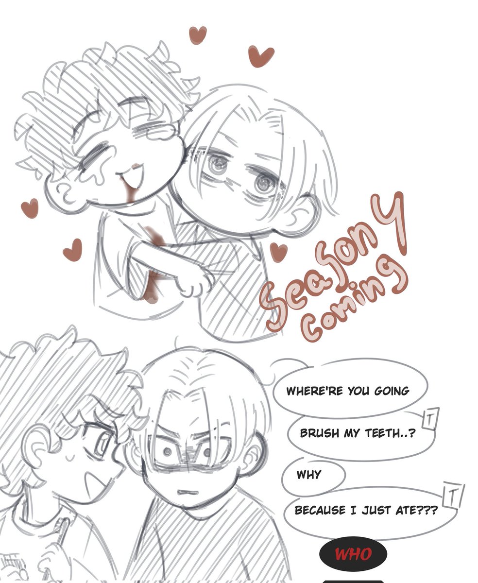 lesbianmitchy's tweet image. toxic yaoi community is winning again #マイ武 #maitake