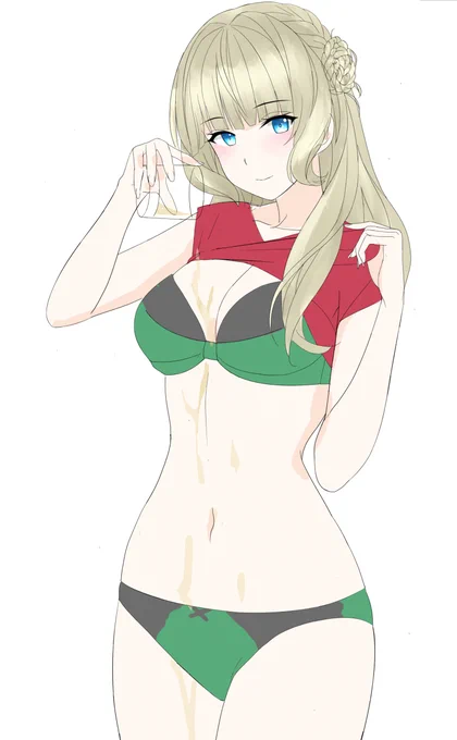 ちち 舐めて 