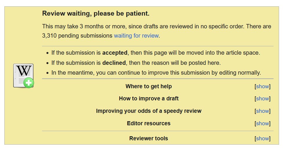 whatiwrote_'s tweet image. Did NOT expect that! @Wikipedia #wikipedia #articlewriting