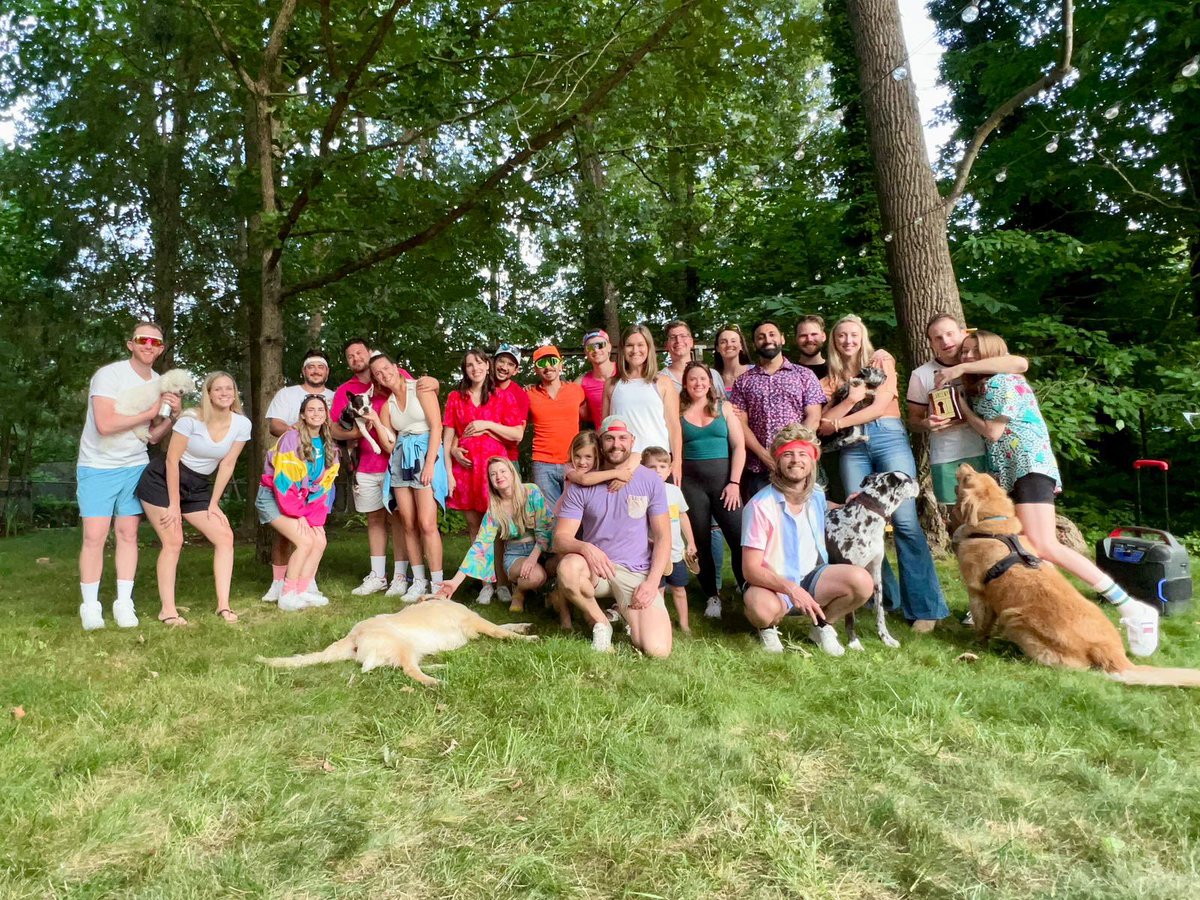 Tyler Overholt Daniel, MD (@md_overholt) on Twitter photo Every year we have an annual softball game with the <a href="/wakeurology/">Wake Forest Urology</a> residents and partners. It is definitely a highlight of June graduation festivities!
Huge special shout out to <a href="/Dylant_wolff/">Dylan Wolff</a> for an electric 80’s mullet game Every year we have an annual softball game with the <a href="/wakeurology/">Wake Forest Urology</a> residents and partners. It is definitely a highlight of June graduation festivities!
Huge special shout out to <a href="/Dylant_wolff/">Dylan Wolff</a> for an electric 80’s mullet game