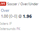 football433tips's tweet photo. Over 1 goals  #inplay #laythedraw 

433tips 👉 https://t.co/idrGFaWst4 https://t.co/KoguAJIbX9