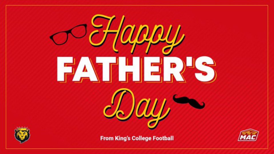 To all of our Monarch Dads today is your day!  Happy Father’s Day!  1-0!