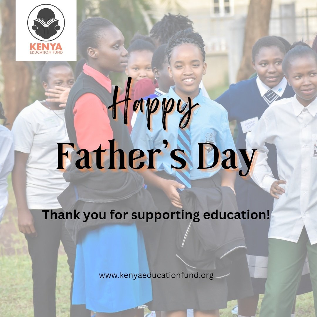 KEeducationfund's tweet photo. Happy father's day to all the fathers in the world you make the world a better place with your love, dedication, and hard work.
Every year, you have supported Kenya Education Fund and through that we have educated 4,500 youth. 

#fathersday #educationmatters #EducateToEmpower https://t.co/IJa1PSOmk6