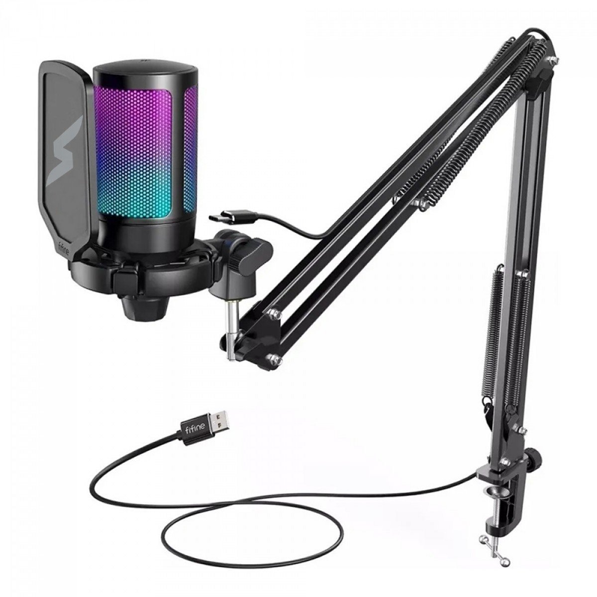 PromoLinkBR's tweet image. Microfone Gamer Fifine SuperFrame Edition SFM1, RGB, USB, Black, Com Braço Articulado

R$ 249,90
12x de R$ 24,50 sem juros no cartão

terabyteshop.com.br/produto/25610/…

#Microfone #Gamer #Fifine #Terabyte