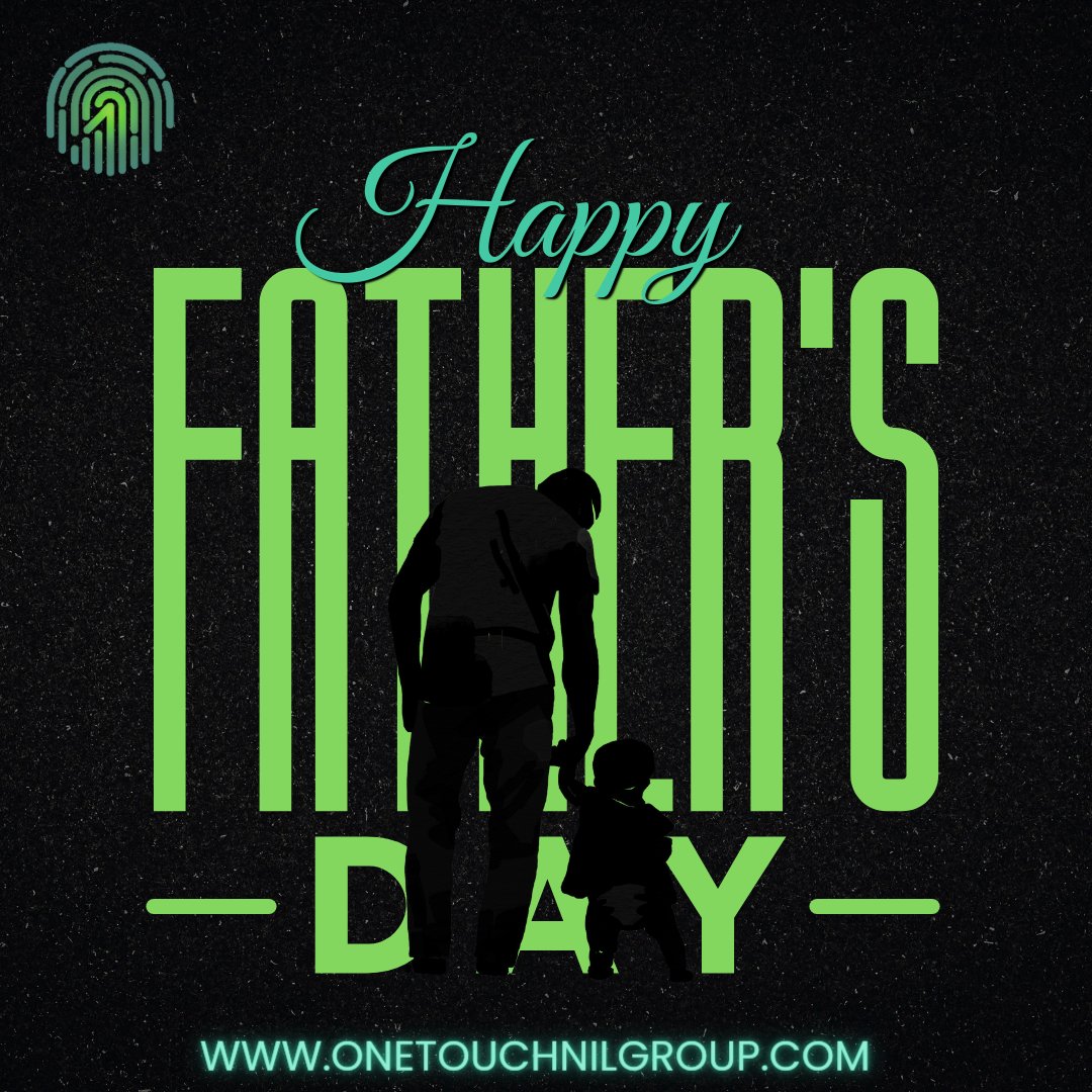 Happy Father's Day to all the fathers who are making a positive impact on others!
