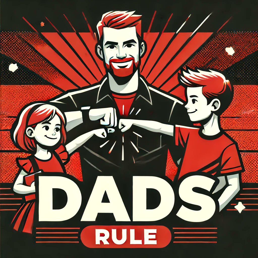 Happy Father's Day to all the incredible dads out there! Your strength, love, and support make the world a better place. Here's to the fist bumps, the life lessons, and the endless encouragement. Dads, you truly rule! #FathersDay #DadsRule #FamilyFirst