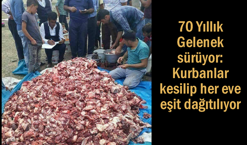 vanekspres's tweet photo. 70 Yıllık Gelenek sürüyor: Kurbanlar kesilip her eve eşit dağıtılıyor
https://t.co/EX3mcioqda
#KurbanBayramınız #cejnazimanêkurdîpîrozbe #Cejna Qurbanê https://t.co/F2A8ZxvWmr