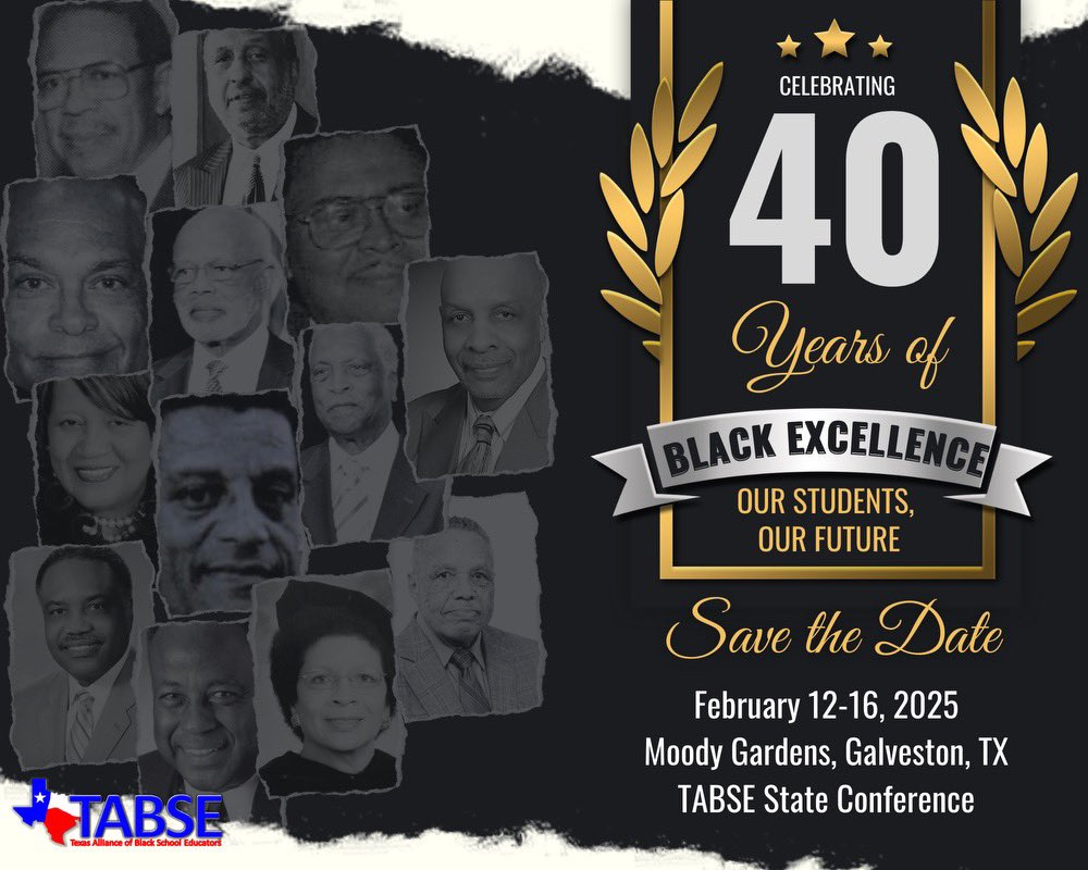 TABSE_Texas's tweet photo. It's going to be a celebration! Mark your 🗓 and save the date! #TABSEStateConference https://t.co/E4fbODBkXC