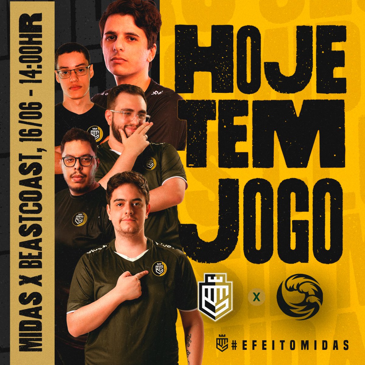 Olha quem vem chegando no seu domingão!

TEM MIDAS CLUB HOJE! PRa cima dessa qualifier do The International 😎😎😎

#EfeitoMidas