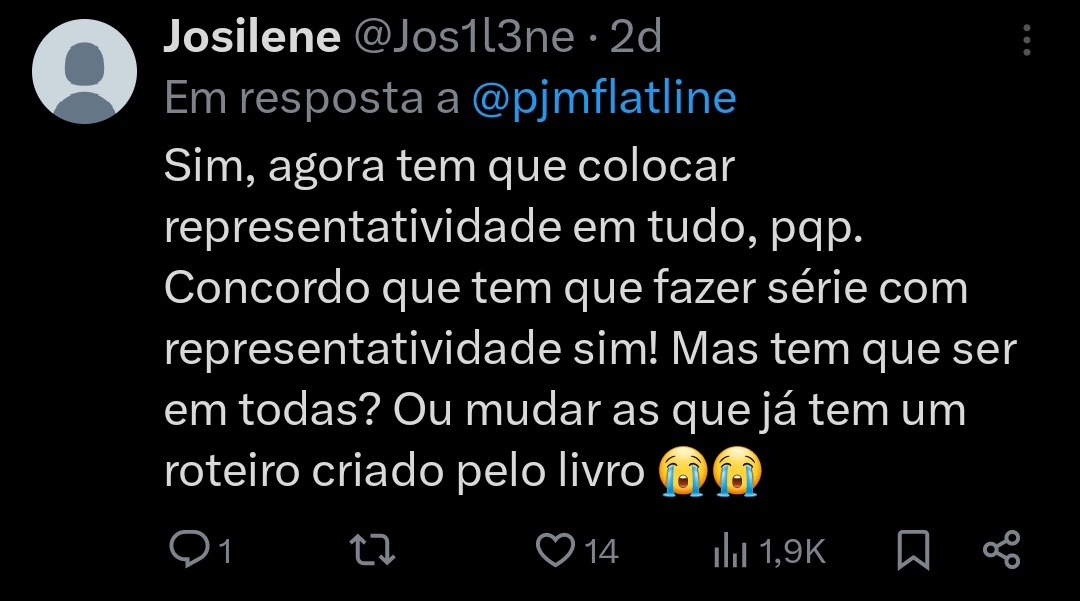 madefstarlight's tweet photo. um monte de mulher hetero chorando porque a adaptação de #bridgerton trouxe um tiquinho de representatividade bissexual nos protagonistas e JURANDO que não é por pura homofobia internalizada kkkkk monas vocês são patéticas https://t.co/dP7XtEW9Gp