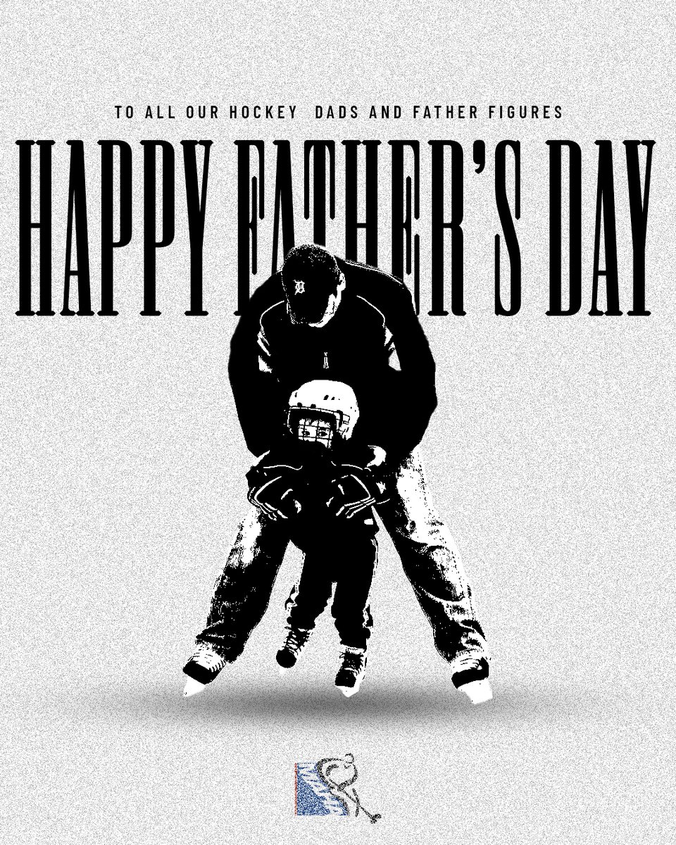 To all the fathers and father figures in our hockey community, we hope you have a great day! Thank you for all that you do. #FathersDay