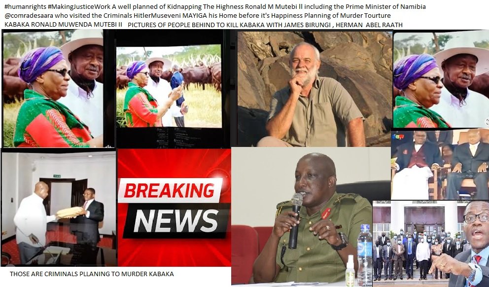 KabaniSekanyol1's tweet image. #ICCProcess #freedom #Humanrights #free KABAKA RONALD MUWENDA M II whom you kidnapped with HitlerMuseveni Muhoozi MirjamBlaakSow MAYIGA