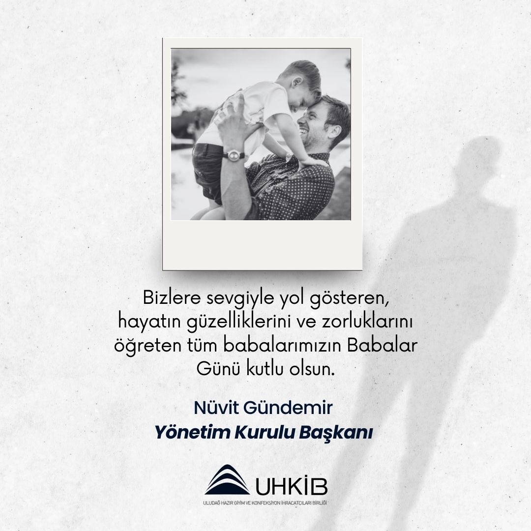Bizlere sevgiyle yol gösteren, hayatın güzelliklerini ve zorluklarını öğreten tüm babalarımızın Babalar Günü kutlu olsun.