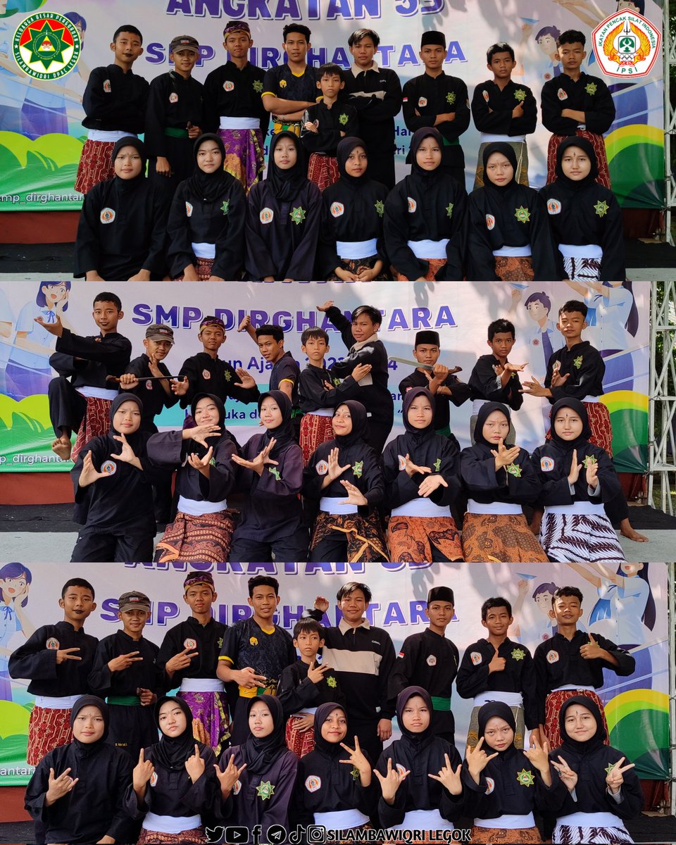 Silamba_Legok's tweet image. Tim Perform
Dalam acara wisuda SMP DIRGANTARA angkatan ke 53
Sabtu, 15 Juni 2024

SALAM SILAMBA 💪🔥

Media( IG/FB/DLL) : SILAMBAWIQRI LEGOK

#Tangerang #PerguruanSilambaWiqri #IPSI #IkatanPencakSilatIndonesia #IndonesianMartialArt #Srikandi #Pendekar