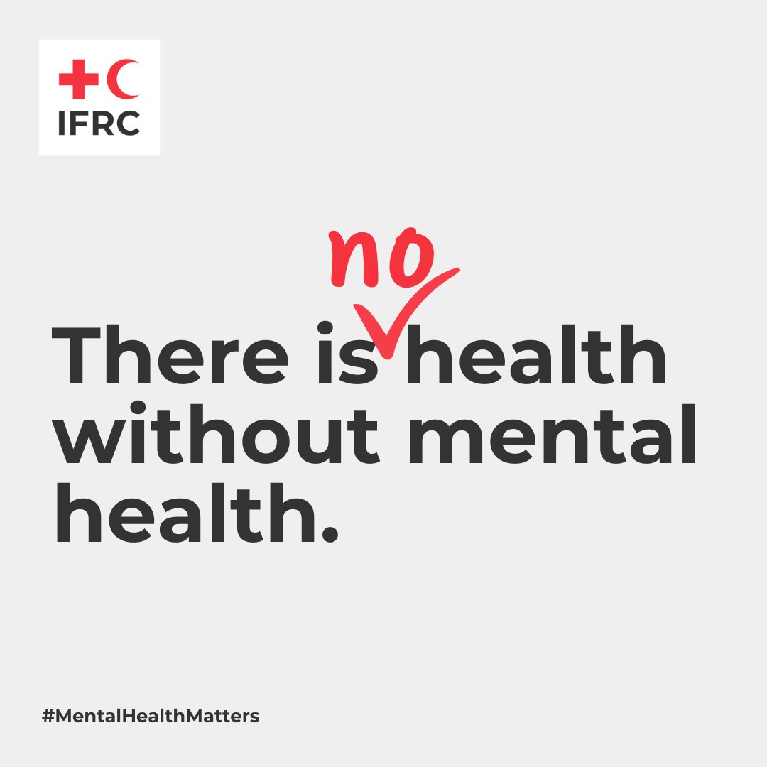 There is no health without mental health.

#MentalHealthMatters