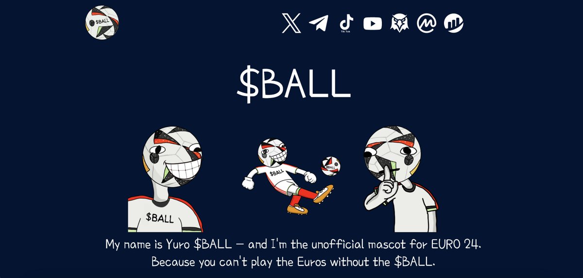 YuroBallTV's tweet photo. The $BALL website has been updated 👀

check it out - https://t.co/WAK1vmOxsg https://t.co/8lq7MPKPuG