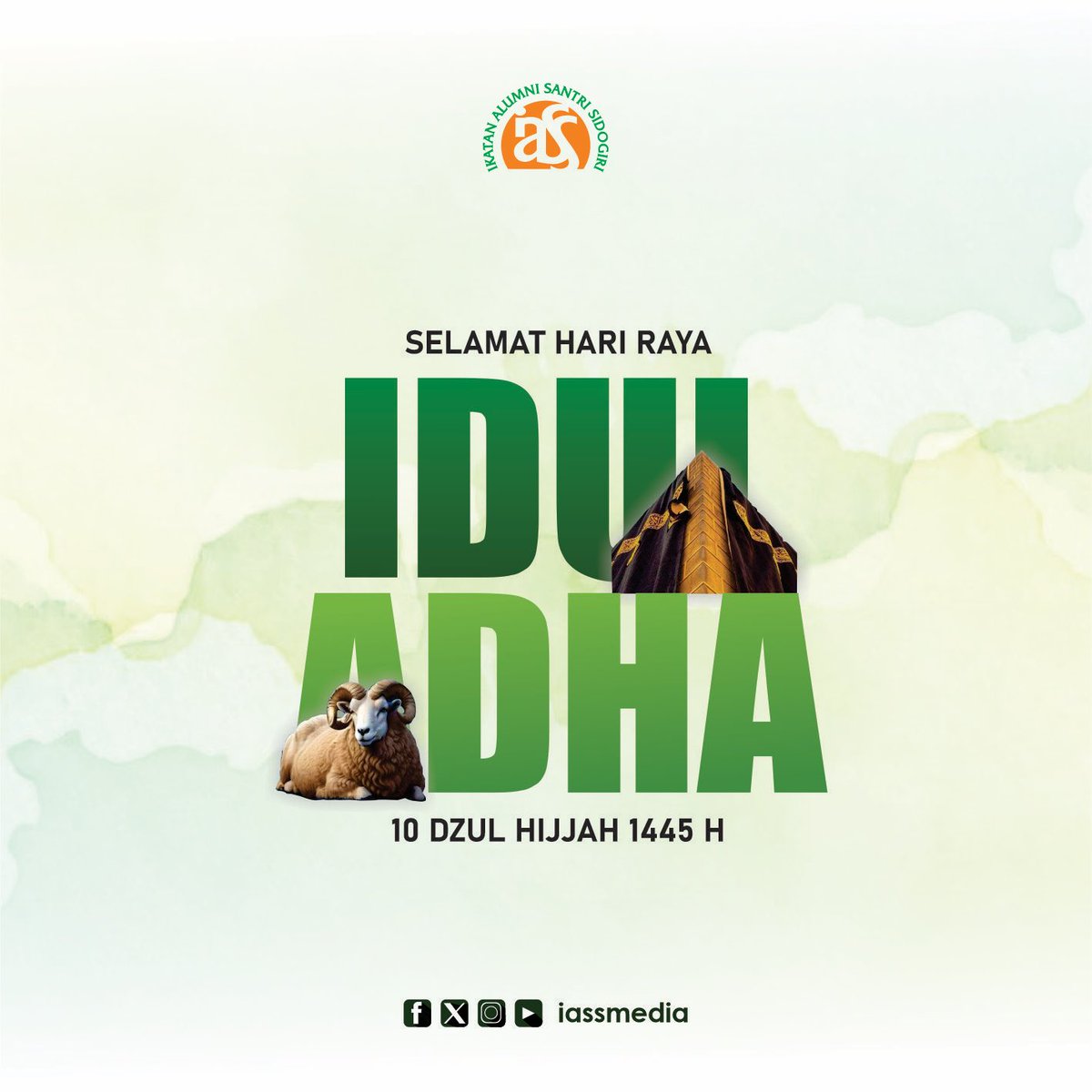 Selamat Hari Raya Idul Adha
10 Dzul Hijjah 1445 Hijriyah.