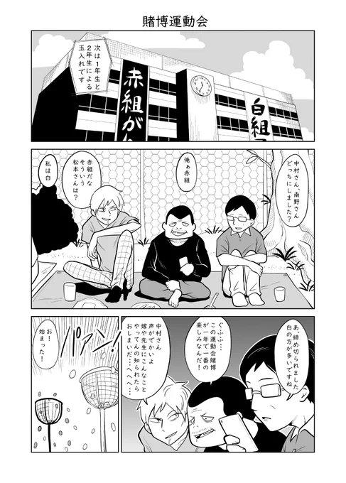 3本目
「賭博運動会」
1/4 