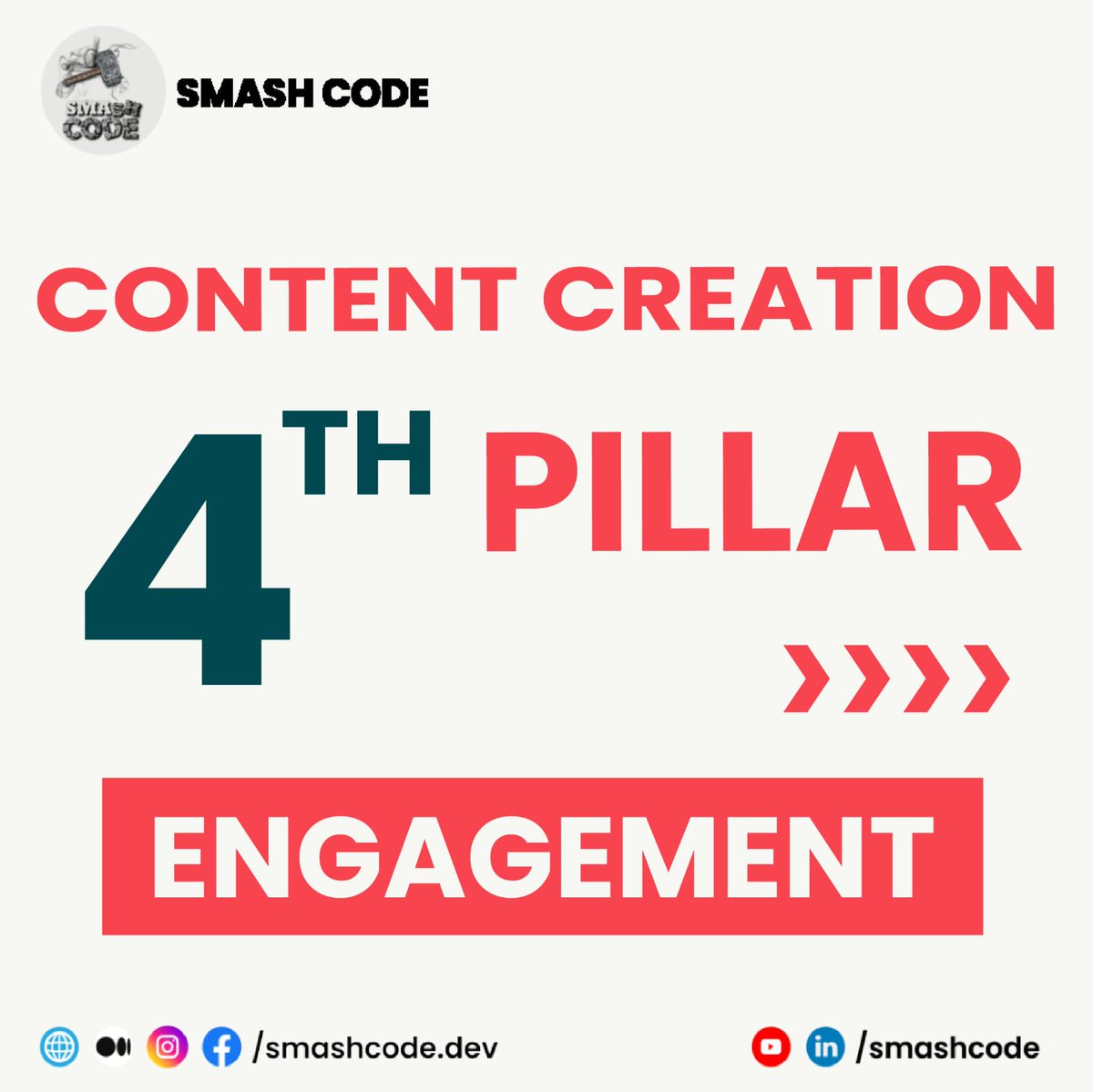 Smashcodedev's tweet image. ENGAGEMENT IN CONTENT CREATION 👩🏻💻 🌐 ✨
#smashcode #smashcodedev #letsconnect #ads #campaings #adcampaings #SmashCode #WebDevelopment #WebDesign #digital #marketing #creativity #CodingCommunity #TechEducation #CodeLearning #DeveloperLife #socialmedia
Follow for more 🚀 ✨