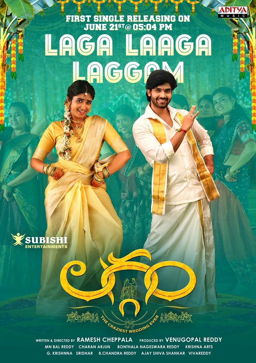 Mercury News (@mercurynews26) on Twitter photo 🛑 #Laggam_Movie_Thread
🛑 #PragyaNagraThread
🛑 #TeluguNewsThread
#Laggam first single on 21st June
#Rajendraprasad @rajcramesh1 #Venugopalreddy <a href="/saironak3/">saironak</a> <a href="/pragyanagra/">Pragya Nagra</a> #BalReddy <a href="/CharanArjunwave/">Charan Arjun</a> <a href="/bnreddystar/">BONTHALA NAGESWARA REDDY</a> <a href="/SreedharSri4u/">Sreedhar Sri</a> <a href="/Subishiofficial/">Lagaam Cinema</a> #LaggamMovie <a href="/Adityamusic/">Aditya Music</a> 🛑 #Laggam_Movie_Thread
🛑 #PragyaNagraThread
🛑 #TeluguNewsThread
#Laggam first single on 21st June
#Rajendraprasad @rajcramesh1 #Venugopalreddy <a href="/saironak3/">saironak</a> <a href="/pragyanagra/">Pragya Nagra</a> #BalReddy <a href="/CharanArjunwave/">Charan Arjun</a> <a href="/bnreddystar/">BONTHALA NAGESWARA REDDY</a> <a href="/SreedharSri4u/">Sreedhar Sri</a> <a href="/Subishiofficial/">Lagaam Cinema</a> #LaggamMovie <a href="/Adityamusic/">Aditya Music</a>