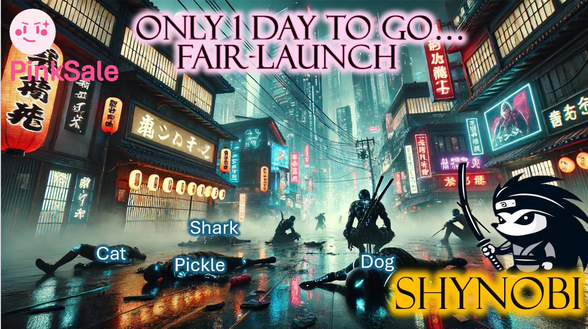 🌟 THIS project will make the MOON go BOOM! @MASTER_SHYNOBI 🌕

🔥 Easy 100x potential and it gives you FREE coins from other projects! 🚀 Don't miss it! 💰✨

✅Pinksale: pinksale.finance/launchpad/ethe…
✅X: x.com/MASTER_SHYNOBI
✅TG: t.me/master_shynobi…
✅Website: